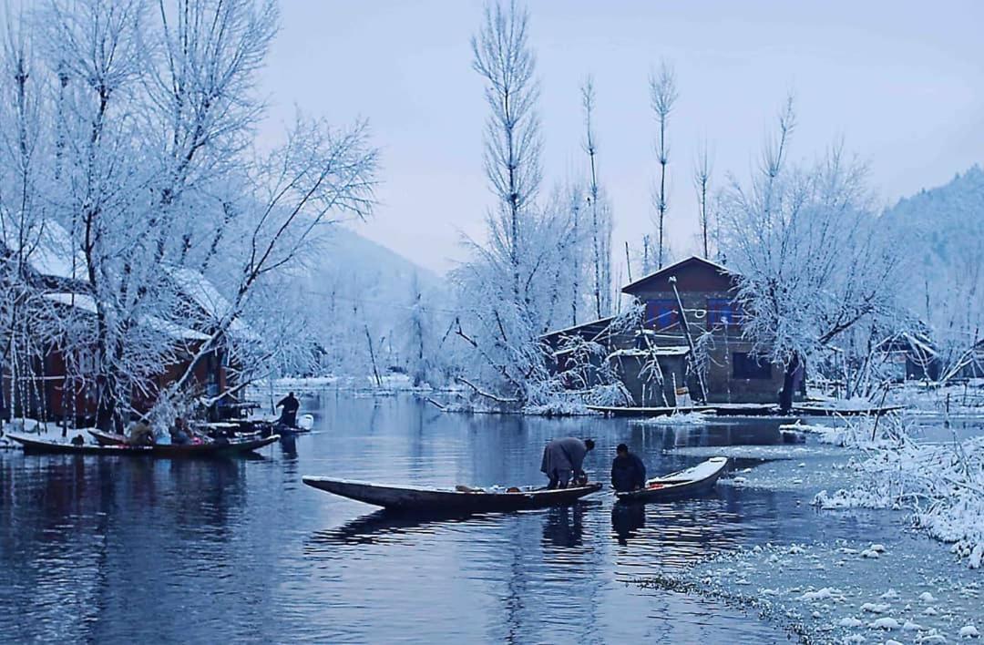 Floating Young Gulshan Houseboat Σριναγκάρ Εξωτερικό φωτογραφία